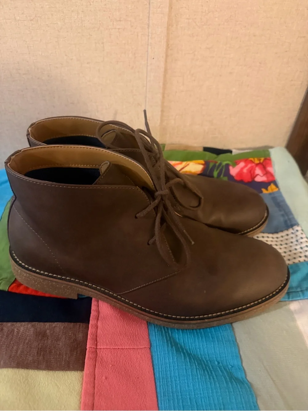 Dockers Brown Men's Chukka Lace-Up Boots